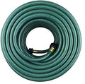Darnassus PVC Garden Hose 1/2 Inch, 100 FT Flexible Water Hose Green with Male and Female Plastic Fittings - No Leaking and Lightweight for Household Outdoors Lawns Patio by Darnassus