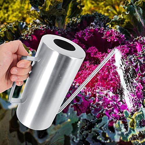 Watering Pot, 1.5L High Capacity Stainless Steel Outdoor Watering Pot with Long Service Life for Home Garden - Image 6