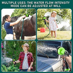 Pangda Expandable Coil Garden Hose 50 Ft with Spray Nozzle, Green - Image 5