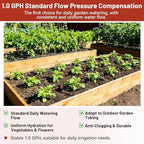300pcs 1 GPH Pressure Compensating Drippers for Drip Irrigation - Image 7