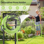 TomCare Garden Hose Holder, 4 Spikes Water Hose Hanger for 160FT Hose - Image 6