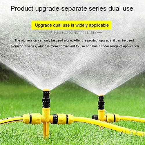 360° Rotation Auto Irrigation System Garden Lawn Sprinkler Patio - Image 2