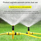 360° Rotation Auto Irrigation System Garden Lawn Sprinkler Patio, Garden Sprinkler Lawn, 90°/180°/360°, Adjustable at Will for Outdoor Grass Yard (8 PCS) - Image 2