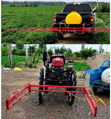 Atv Sprayer Boom Wand Kit, 236in，Foldable Boom，Plastic Nozzle*10，Hose*10 - Image 6