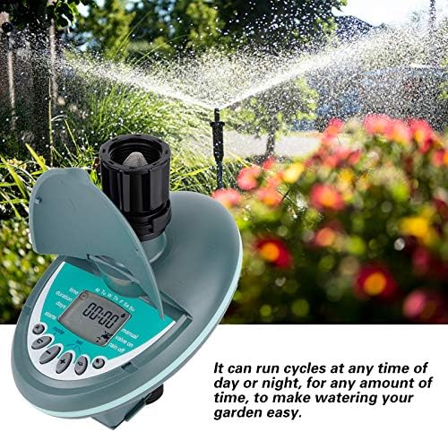 Jeanoko 1PCS G3/4in Automic Irrigation Controller, Female Male Thread Intelligent Irrigation Timer, Automatic Water Timer Watering Controller, 16 * 11 * 10cm - Image 3