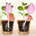 Simulated Glass Automatic Plant Watering Bulbs Shape Flower Plant Water Dripper Lightweight Plant Device Drip(C 2pcs) - Image 7