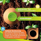 BioGreen Plant Self-Watering System Hydro MAX S | 0.3 gal | Irrigation Ø 23.6 in | Olla Made of Fired Clay | Watering Globe | Terracotta Water Saver for Gardens, Vegetables & Raised Beds - Image 4