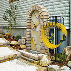 Heavy Duty Metal Water Hose Storage Stand Rack, Freestanding Garden Hose Holder Hanger - Image 3