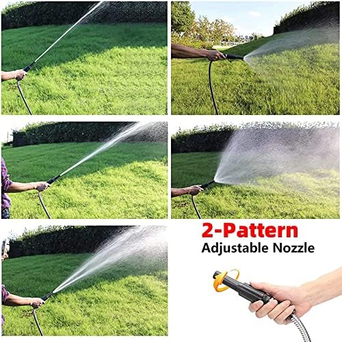Metal Garden Hose 25ft Heavy Duty Stainless Steel Water Hose with 2 Nozzles for Yard, Outdoor - Flexible, Never Kink & Tangle, Puncture Resistant - Image 3