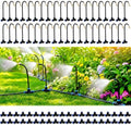 Drip Irrigation Nozzles 40 Pack, 8 Inch Adjustable Sprayers for 1/4 Tubing by Unknown