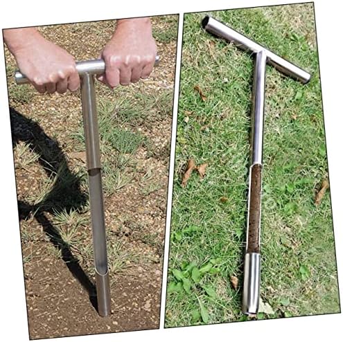 T Handle Soil Sampler Probe, 304 Stainless Steel for Outdoor Field - Image 6