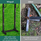 Winpull Garden Hose Holder Water Hose Holder with 4 Spikes-2 Models - Image 6