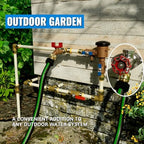 SUNGATOR 10" Frost Free Sillcock, 1/2" Push Connect x 3/4" GHT Hose Bibb - Image 3