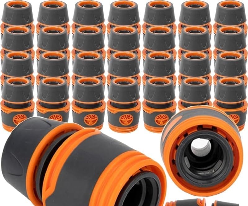 1/2" 3/4" Garden Hose Quick Connector Water Pipe Faucet Extender Fixed Connectors Fittings Adapter Joint Irrigation System(4 points,2PCS) - Image 2