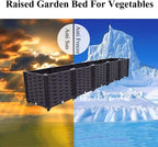 YSUEFIJO Raised Garden Bed Planter, Planters for Outdoor Plants, Elevated Garden Boxes Plant Pots, Grow Herbs and Vegetables Outdoors, Easy to Install - Image 4