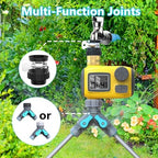 100FT Drip Irrigation System Kit with Water Timer for Garden - Image 3