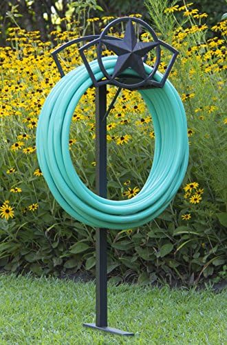 Liberty Garden 117 Star Metal Garden Hose Stand, 125-Foot Capacity Bronze - Image 3