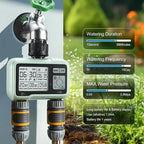 LABART Digital Water Timer 2 Zone for Garden Farming Plants Hose Faucet Outlet Programmable Home Irrigation Taps System Controller Flow with Child Lock Mode Auto & Manual Off Rain Delay - Image 5