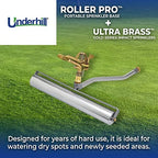 Underhill RollerPro 22-Inch Portable Sprinkler System Base with 1-Inch Part Circle Brass Impact Sprinkler, 1-Inch FHT x 1-Inch FPT, A-RP221-SI100P - Image 2