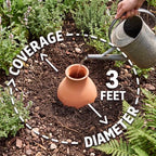 68 oz Large Olla Terracotta Self Watering Pot,Oval - Image 3