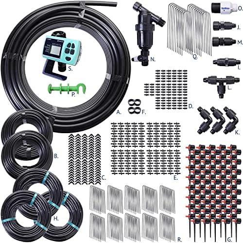 Automated Dripworks Premium Deck Garden Irrigation Kit for Watering Plants in Balconies/Terrace/Patios (with Timer) - Waters Upto 180 Plants | Agricultural Grade Components - Image 2