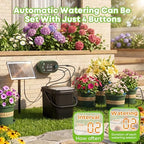 Solar Drip Irrigation System Kit, Auto Plant Waterer for 15 Pots - Image 4