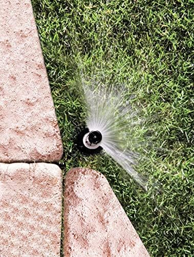Rain Bird 1804DSH4PK Pro Dual Spray Pop-Up, Half, 8-15 Feet, 4", 4-Pack - Image 7