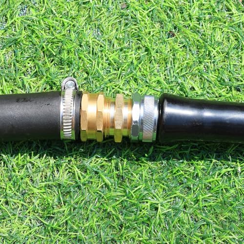 Garden Hose Fittings - Solid Brass Repair Connectors: Double Male Faucet Leader Coupler (3/4" GHT) (10-PCS) - Image 6