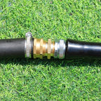 Garden Hose Fittings - Solid Brass Repair Connectors: Double Male Faucet Leader Coupler (3/4" GHT) (10-PCS) - Image 6