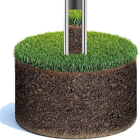 Soil Sample Probe, 36 Inch Soil Probe Rod, Ground Probe Rod, My Soil Test Kit, Stainless Steel Soil Sampler Tool for Soil Sampling, Gardening - Image 5