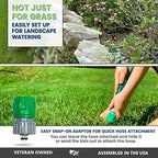QSK-745 In-Ground 5-Inch Pop-Up Adjustable Sprinkler 5-Pack With Quick Hose Connectors And Splitters - Image 6