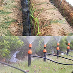Saihisday 656 FT 1/4 Inch Drip Irrigation Tubing, Garden Watering System with 1/4" Distribution Hose, Drip Line System for Outdoor Flowers, Patios, and Lawns. Ideal for Efficient Garden Irrigation - Image 7