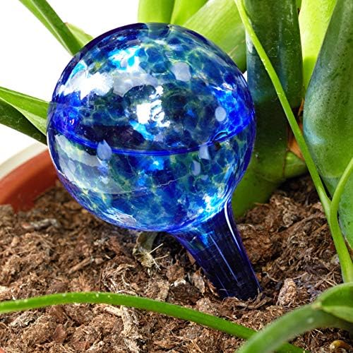 Relaxdays Watering Globes Set of 2, Regulated Irrigation for Plants and - Image 2