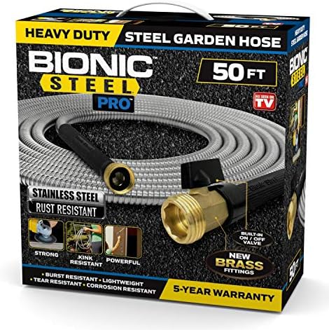 Bionic Steel PRO Garden Hose (50 Foot) and Bionic Steel Garden Hose (25 Foot) - Image 2
