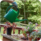 Consolidated Plastics Durable Swiss Watering Can with UV Protection, Ergonomic Handle for Indoor/Outdoor Gardening, Made in Switzerland (4 Liter, Green) - Image 2