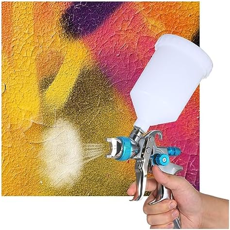 Paint Sprayers, Spray Paint Sprayer with 600ml Cup 1.4mm/1.7mm/2.0mm Nozzle for Wall/Furniture/Table/Chair Spraying Cleaning - Image 6