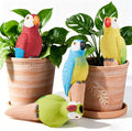 YesWhat Terracotta Watering Spikes Slow Release Watering Stakes 4-Pack by Unknown