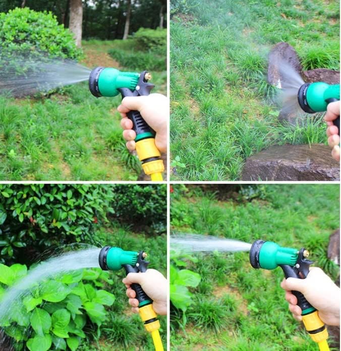 Garden Hose Nozzle Sprayer, Water Hose Spray Nozzles, Heavy Duty Garden Hose Nozzle with 8 Watering Patterns - Image 4