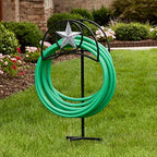 Liberty Garden Products 122-KD Galvanized Star Hose Stand, Black - Image 2