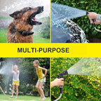 75ft Metal Garden Hose Stainless Steel Heavy Duty Water Hose With 2 Nozzles, No Tangle and Kink, Lightweight & Flexible, Tough and Pet Proof, Metal Garden Hose for Yard, RV, Garden, Outdoor - Image 2