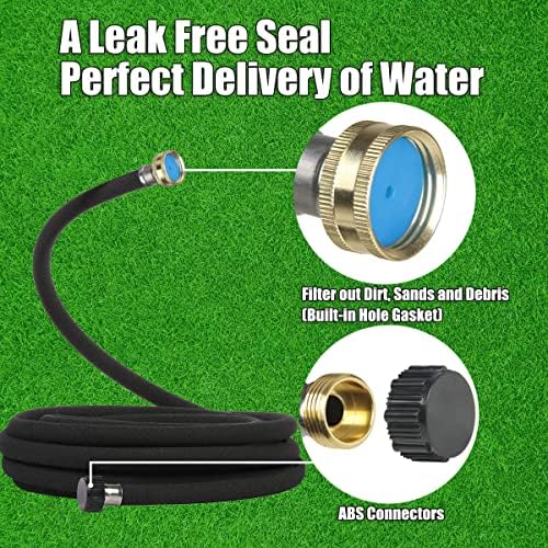 Cuckoo 75ft Soaker Hose 5/8"Garden Drip Hoses Heavy Duty Irrigation（75ft） - Image 3