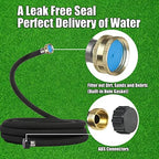 Cuckoo 75ft Soaker Hose 5/8"Garden Drip Hoses Heavy Duty Irrigation（75ft） - Image 3