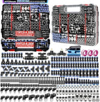mxuteuk 324PCS Quick Connect Air Hose Fittings,Quick Release Pneumatic Kit by mxuteuk