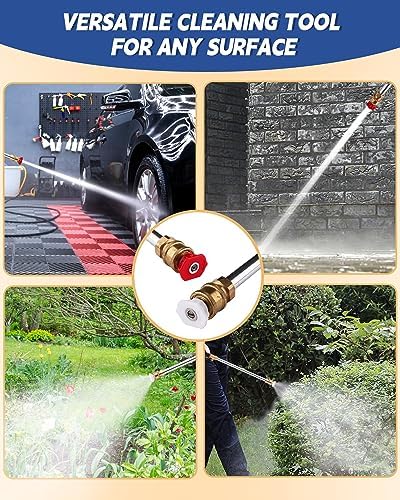 2026 Upgraded Jet Nozzle Power Washer for Garden Hose - Image 6