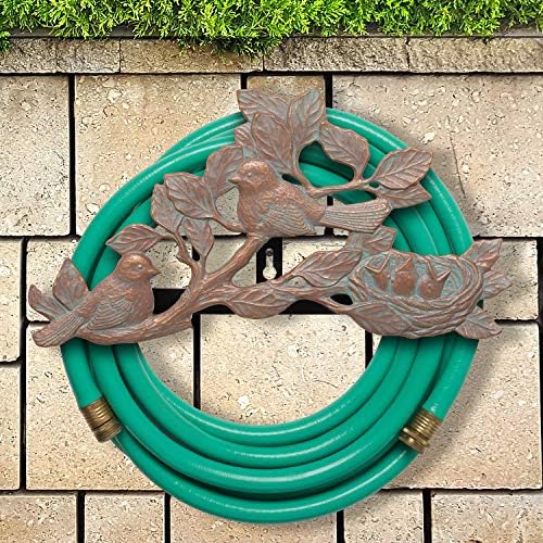 Whitehall Products Chickadee Hose Holder, Copper Verdi - Image 2