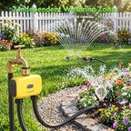 2 Zone WiFi Sprinkler Water Timer for Garden Remote Control Travel - Image 3
