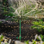 RESTMO 2 Pack 3-Arm Sprinklers for Yard with Adjustable Telescoping Base - Image 3