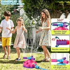 4-in-1 Upgraded Water Baseball Sprinkler Toy for Kids 3 4 5 6 7 8Boy Girls - Image 5