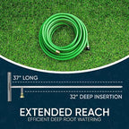Varomorus Stainless Steel Deep Root Feeder for Tree Watering Spike Tool Irrigation for Outdoor Plants System Wand T-Handle One-Piece - Image 5