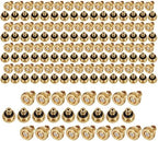 Brass Misting Nozzles for Garden Cooling System 0.012" 10/24 UNC (150 PCS) by KUWAN